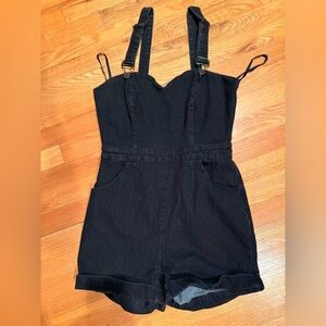 Collectif Black Denim Jumper